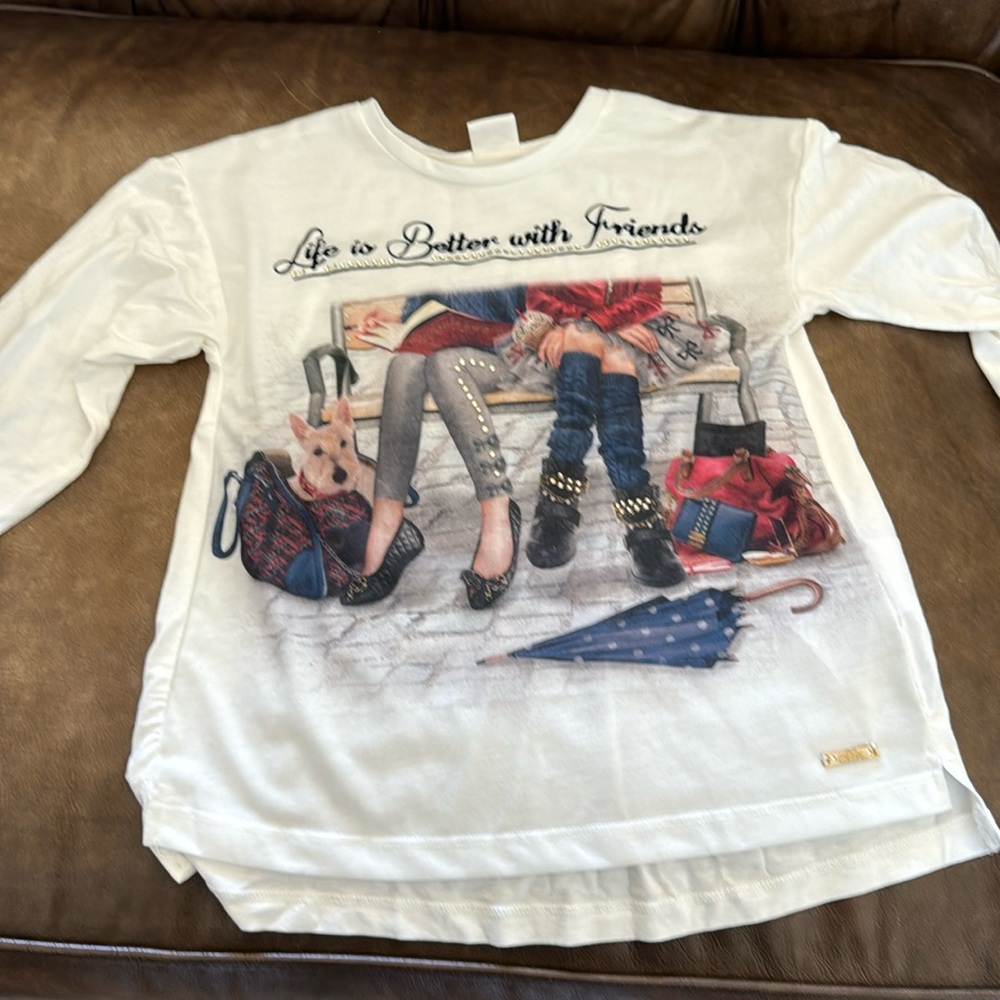 Designer kids long sleeves top